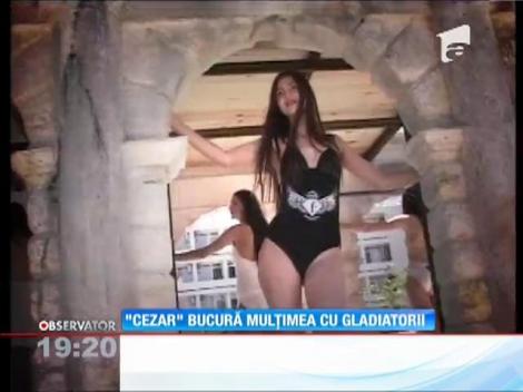 Radu Mazăre bucură mulțimea cu gladiatori