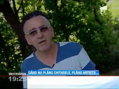 Folkistul Marius Baţu a rămas fără două chitare valoroase