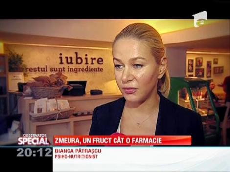 SPECIAL! Zmerura, un fruct cât o farmacie