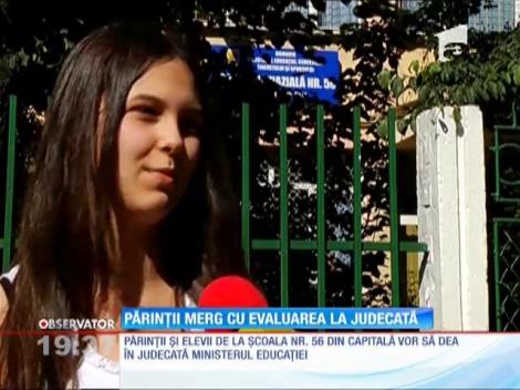 Evaluarea Naţională va fi notată în Instanţă