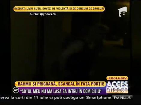 Scandal monstru la reşedinţa Prigoană! Bahmu nu a mai fost primită în casă de soțul ei