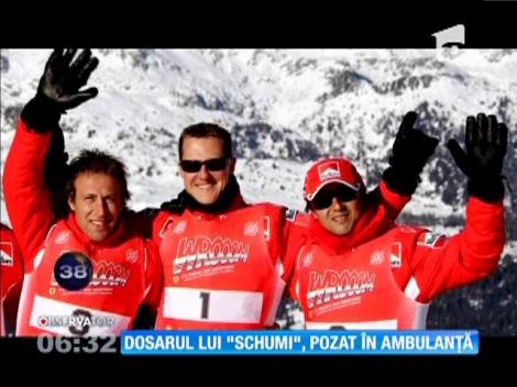 Dosarul medical al lui Michael Schumacher a fost furat de ambulanţieri