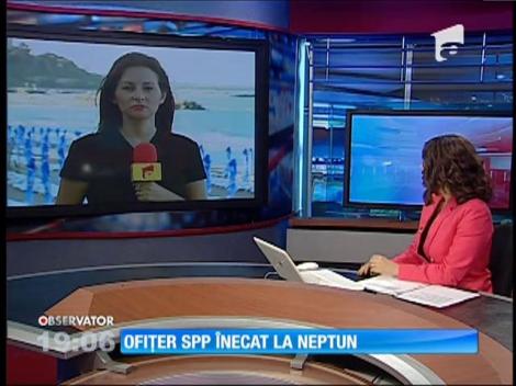 Un ofițer SPP a murit înecat la Neptun