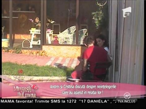 Ce concluzii au tras Andrei şi Cristina în privinţa viitorului relaţiei lor?