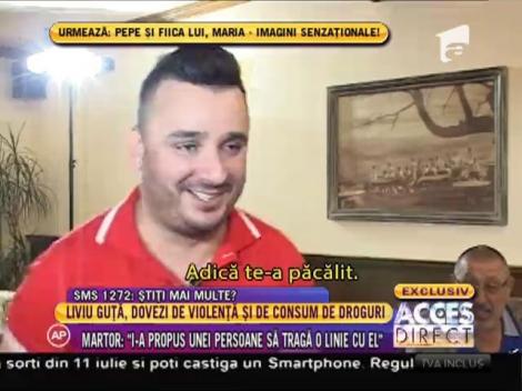 O mireasă din Constanța face acuzații grave la adresa lui Liviu Guță: ”I-a propus unui nuntaș să consume droguri cu el”