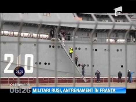 Militari ruşi, antrenament în Franţa