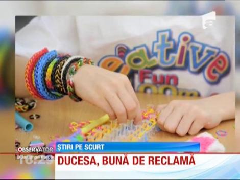 Ducesa de Cambridge, reclamă mascată la brăţări