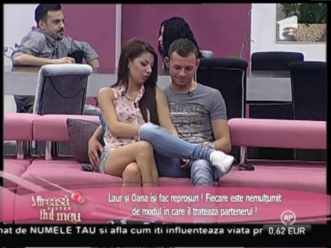 S-a stins pasiunea dintre Oana şi Laur?