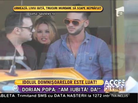 Idolul domnișoarelor este luat! Dorian Popa are o iubită de câteva luni