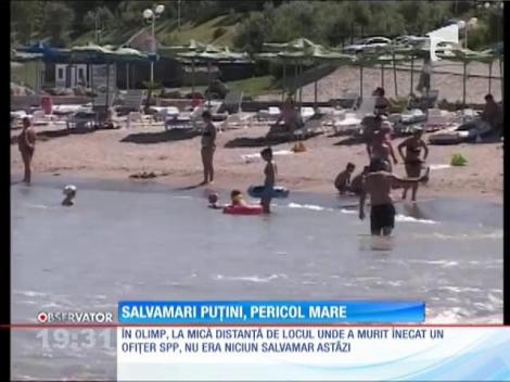 Turiştii sunt în pericol pe litoralul românesc din cauza lipsei salvamarilor