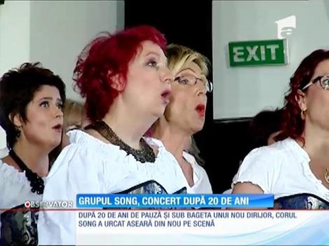 Grupul Song, concert după 20 de ani