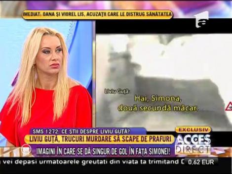 Imaginile în care Liviu se dă singur de gol în fața Simonei!