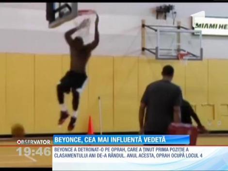 Beyonce, cea mai influentă vedetă americană