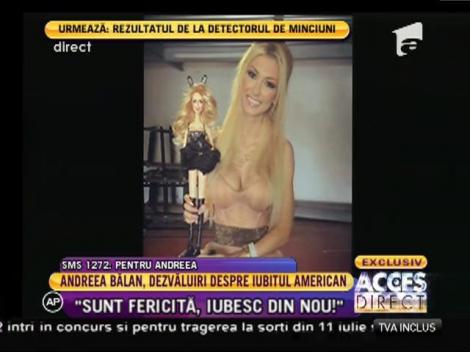 Andreea Bălan: "Ştiu să dansez şi la bară"