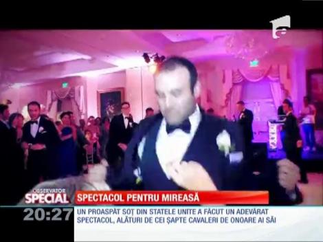 Special! Spectacol pentru mireasă