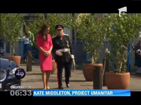 Kate Middleton se implică în lupta împotriva dependenţei de droguri