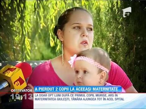 A pierdut 2 copii la aceeaşi maternitate