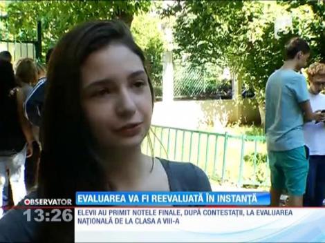 Elevii au primit notele finale, după contestaţii, la evaluarea naţională