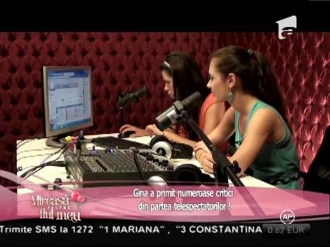 Laura şi Gina au participat la programul radio transmis, în direct, din casa "Mireasă pentru fiul meu"