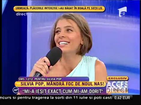 Silvia Pop, prima apariţie după intervenţia la nas! "Mi-a ieşit exact cum mi-am dorit"