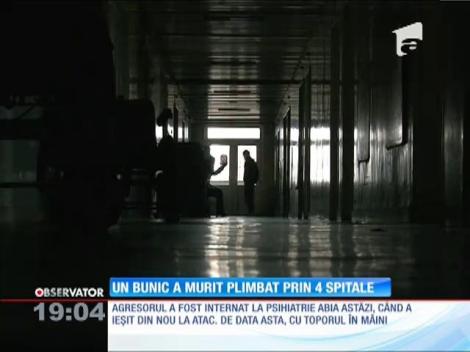 A murit după ce a fost plimbat prin 4 spitale