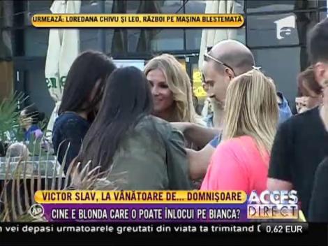 Victor Slav, la vânătoare de domnişoare