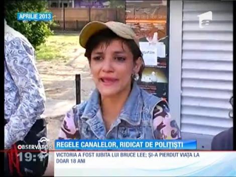 Regele Canalelor din Bucureşti, ridicat de poliţişti