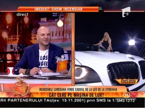Loredana Chivu vinde maşina de lux pe care a primit-o de la Leo!