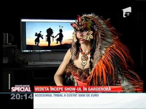 Special! Vedeta începe show-ul în garderobă