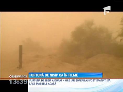 Furtună de nisip în Arizona