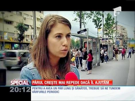 SPECIAL! Părul crește mai repede dacă îl ajutăm