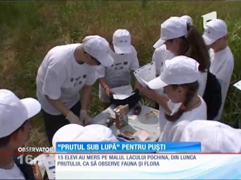 "Prutul sub lupă" pentru elevi