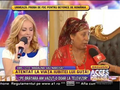 Mădălina: "Guţă vrea să facem botezul la Petroşani"