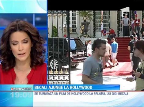 Actrița Jane Seymour turnează un nou film la reşedinţa lui Gigi Becali