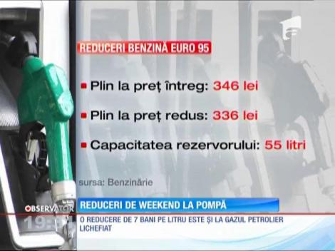 Reduceri de weekend la pompă