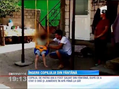 Copilul salvat din fântână a ajuns acasă!