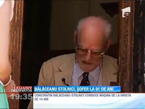 Renumitul neurolog Constantin Bălăceanu-Stolnici, șofer la 91 de ani
