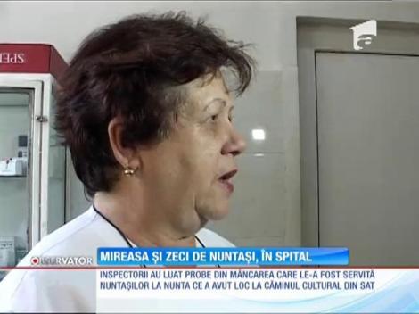 Bistriţa-Năsăud: O mireasa și 30 de nuntași au ajuns de urgența la spital din cauza apertivului