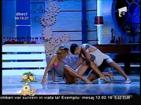 Flavia Mihăşan şi Bruce, dans senzual