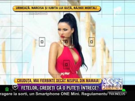 Domnilor, credeți că îi puteți face față? Daniela Crudu, mai fierbinte decât nisipul din Mamaia!