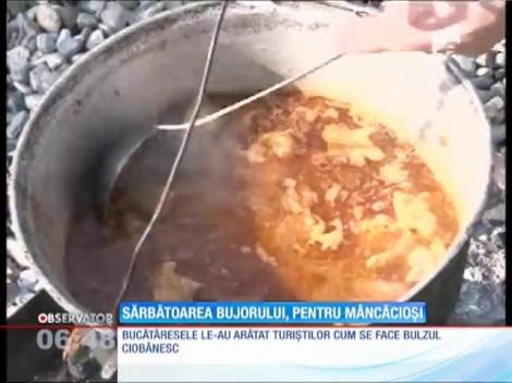 Sărbătoarea "Bujorului de munte", pentru mâncăcioşi
