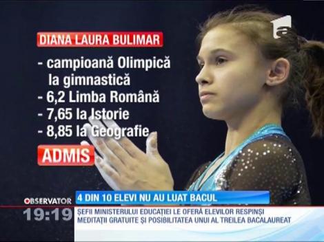 Patru din 10 elevi au luat BAC-ul