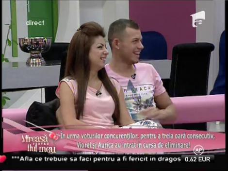 Viorel și Aurica, în pericol de eliminare!