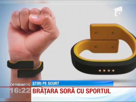 Brăţara care curentează dacă nu faci destul sport