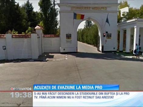 Percheziţii la studiourile Media Pro