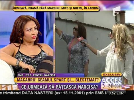 Narcisa lui Guţă este blestemată!