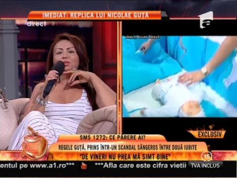 Narcisa a leşinat în direct