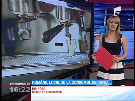 Românii, locul 30 la consumul de cafea
