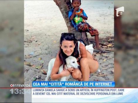 Cea mai "citită" româncă de pe Internet