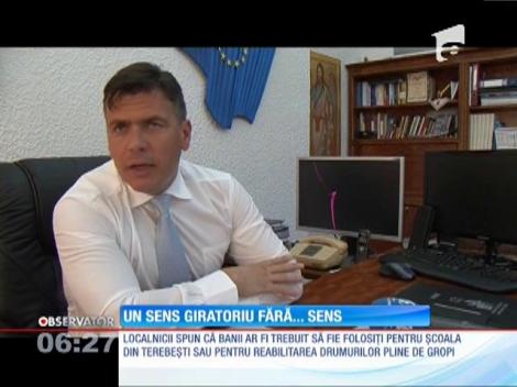 20 de milioane de lei pentru un sens giratoriu fără sens!